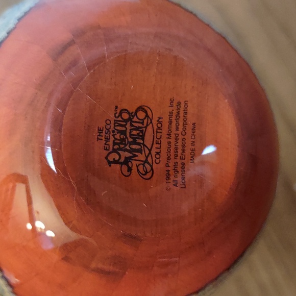 3 Vintage Precious Moments Round Ornaments - Picture 3 of 9